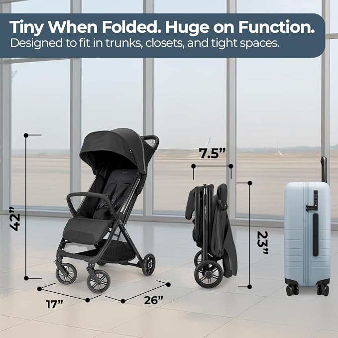 Inglesina Quid³ Stroller, Cosmic Black