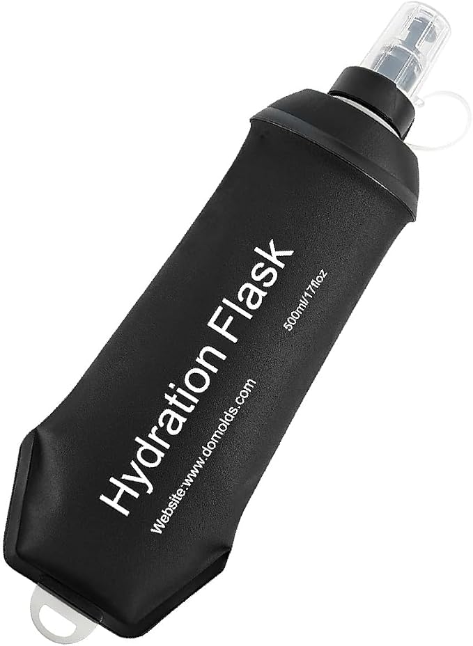 AXEN Soft Flask TPU Foldable Running Hydration Flask, Soft Collapsible Water