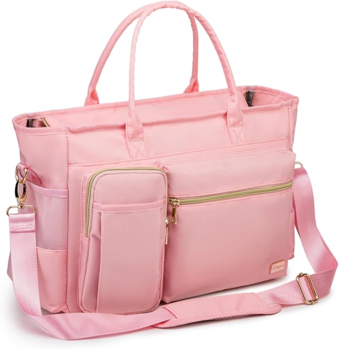Laptop Tote Bag, Middle Size Computer Messenger Teacher Bag