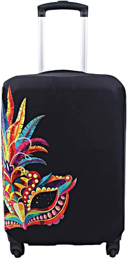 Explore Land Travel Luggage Cover Suitcase Protector Fits 23-26 Inch Case
