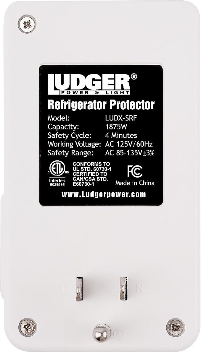 Ludger Power Surge Protector for Appliances, ETL Certified, Unique Side Socket