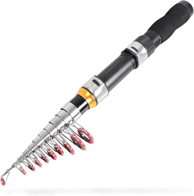 Telescopic Collapsible Extendable Fishing Rod