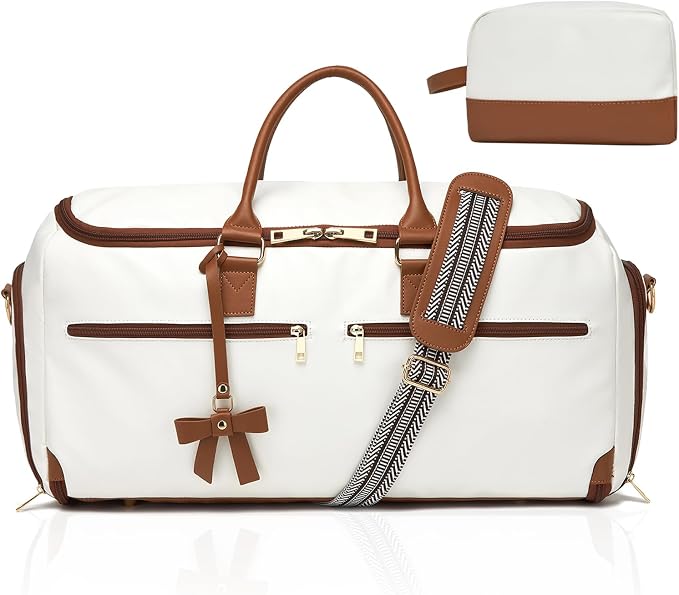 Carry On Garment Bag for Travel, Convertible Travel Garment Bag for Men Women