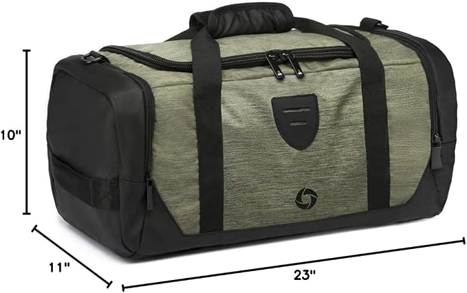 Gym Duffle Bag Backpack Waterproof Sports Duffel Bags Travel Weekender Bag