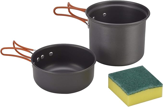 Bulin 24/13/11/8/4 PCS Camping Cookware Mess Kit Lightweight Backpacking