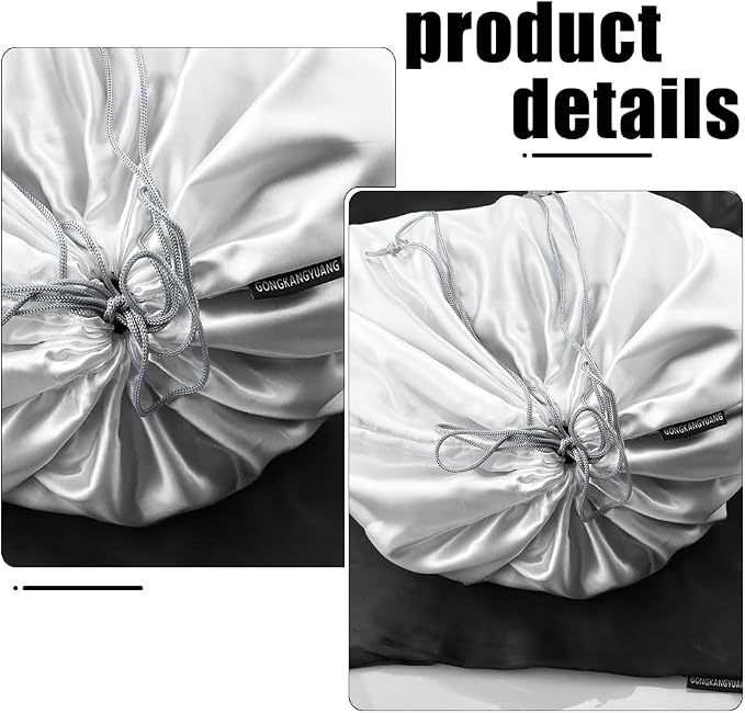 6 Pack Silk Dust Cover Bags for Handbags, Shoes & Boots