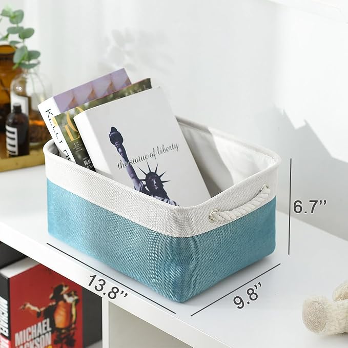 TheWarmHome Fabric Storage Bins Baskets