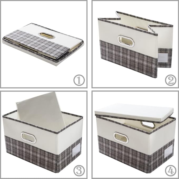 PRANDOM Collapsible Storage Bin
