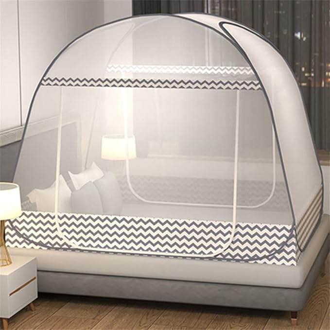 CdyBox Folding Mosquito Net Tent Canopy Curtains