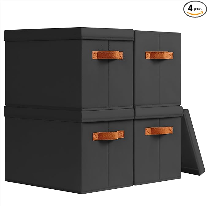 Storage Bins with Lids