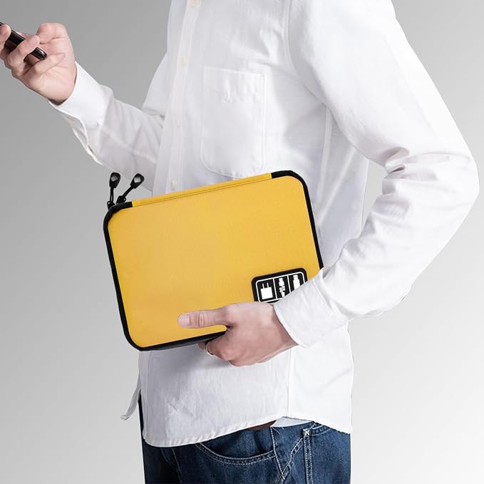 Electronics Travel Organizer, Portable Waterproof Electronic Travel Storage Bag