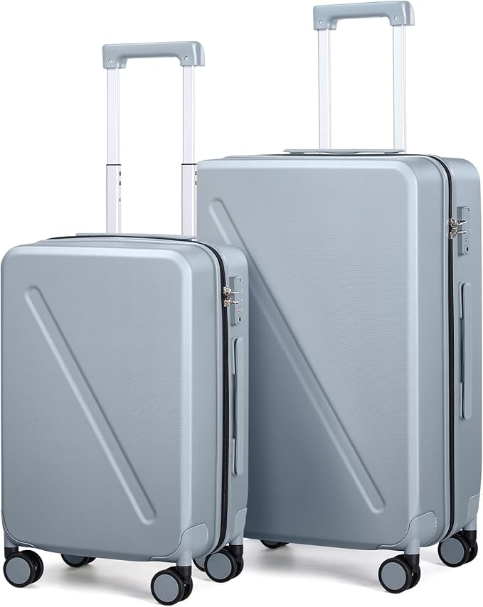 MILADA 2 Piece Luggage Sets, Suitcases