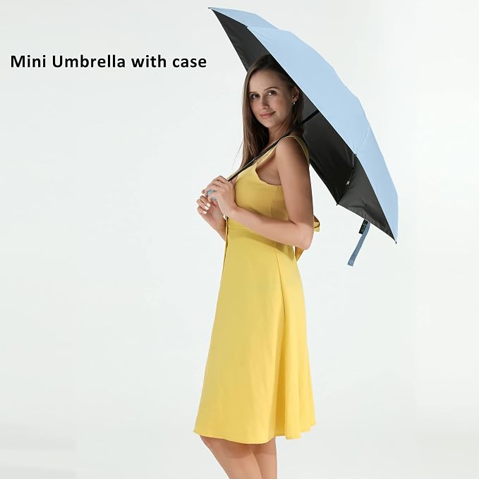 BAODINI Travel Mini Umbrella for Purse