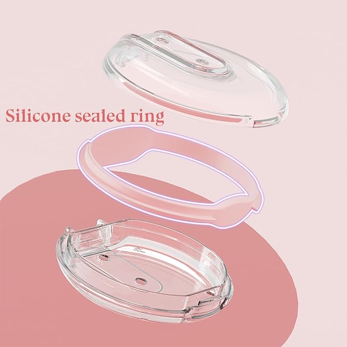 1 Pack Easy-to-Hold Small Round Pink Pill Organizer