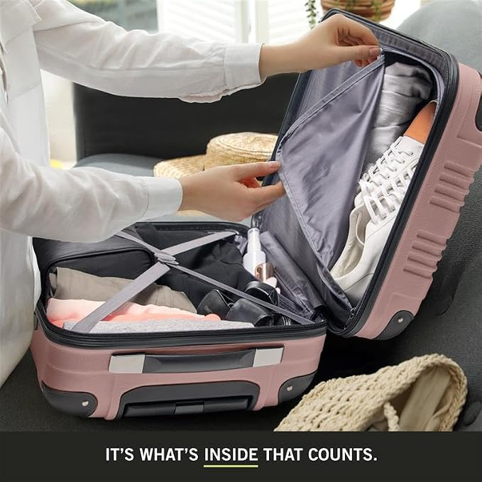 Kenneth Cole REACTION Out of Bounds Lightweight Hardshell 4-Wheel Spinner
