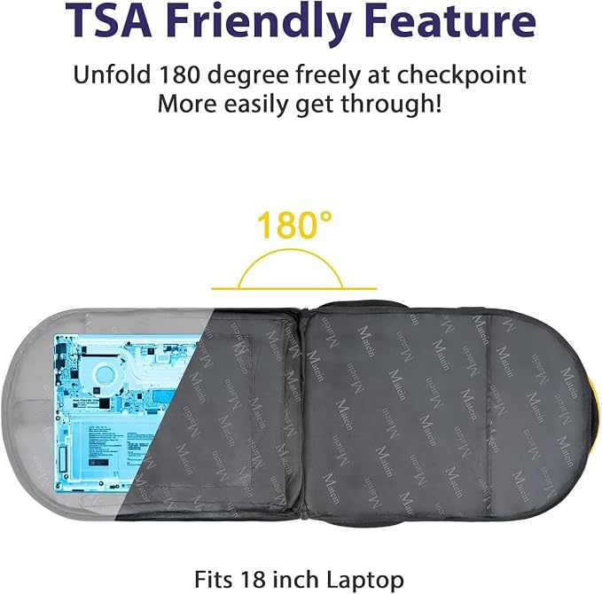 MATEIN 18.4 Inch TSA Approved Backpack, Extra Large 50 L Outdoor Carryon