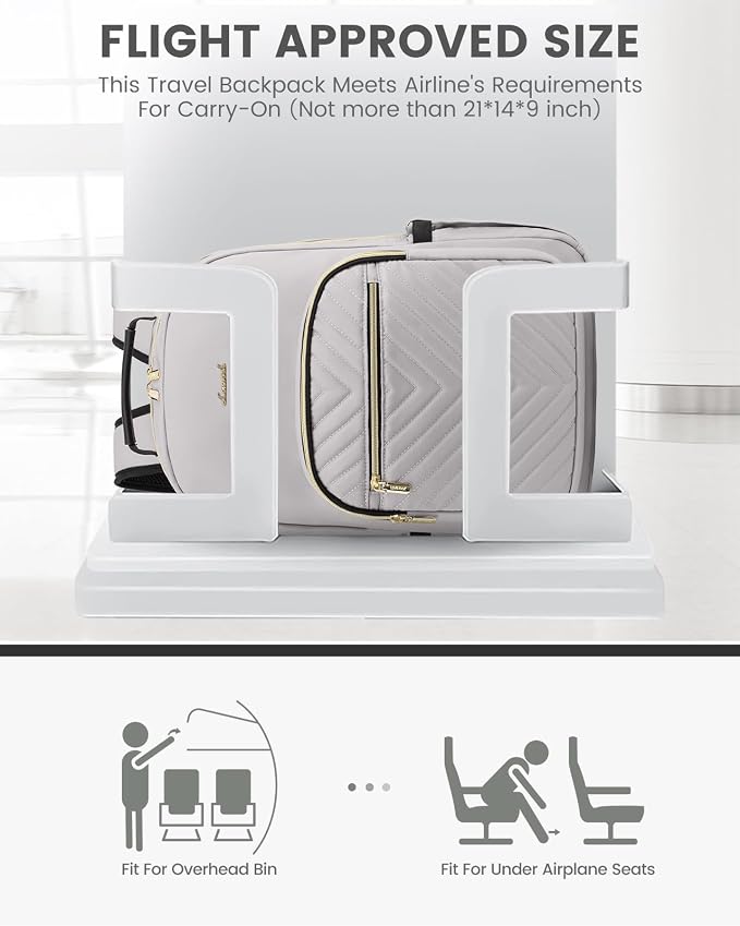 LOVEVOOK Laptop Backpack Purse for Women, Work Travel Computer Bags, College