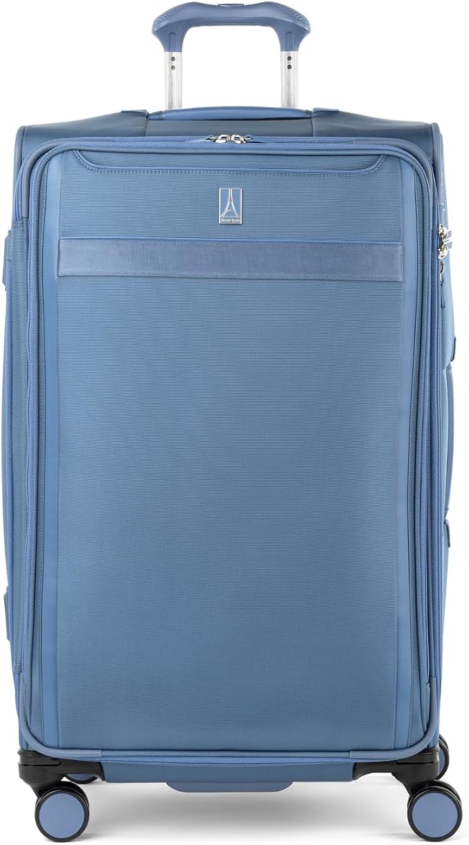 Travelpro VersaPack+ Lightweight Softside Expandable Checked Luggage, 8 Spinner
