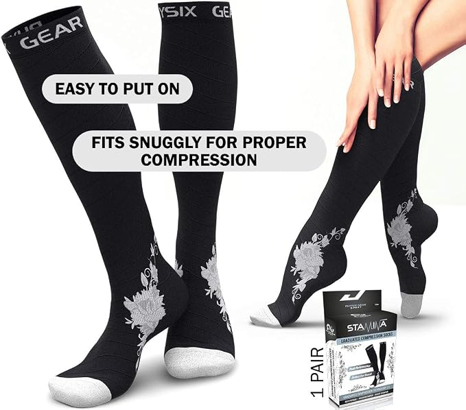 Physix Gear Compression Socks 20-30 mmHg