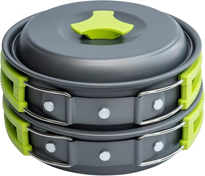 MalloMe Camping Cookware Mess Kit