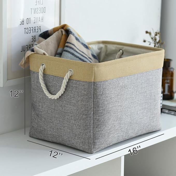 TheWarmHome Storage Basket for Organizing