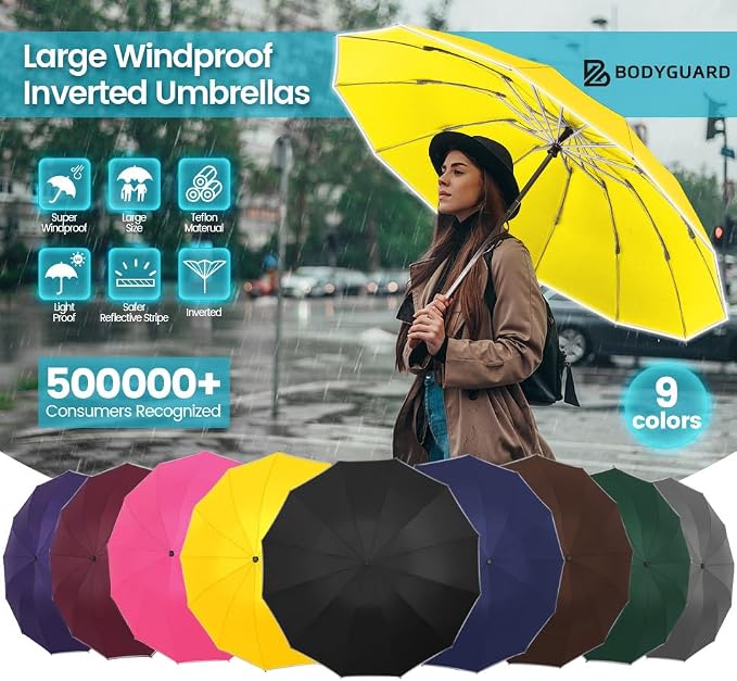 Bodyguard Inverted Umbrella