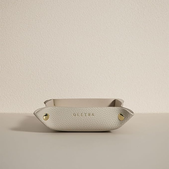 OLETHA Small Foldable Valet Tray