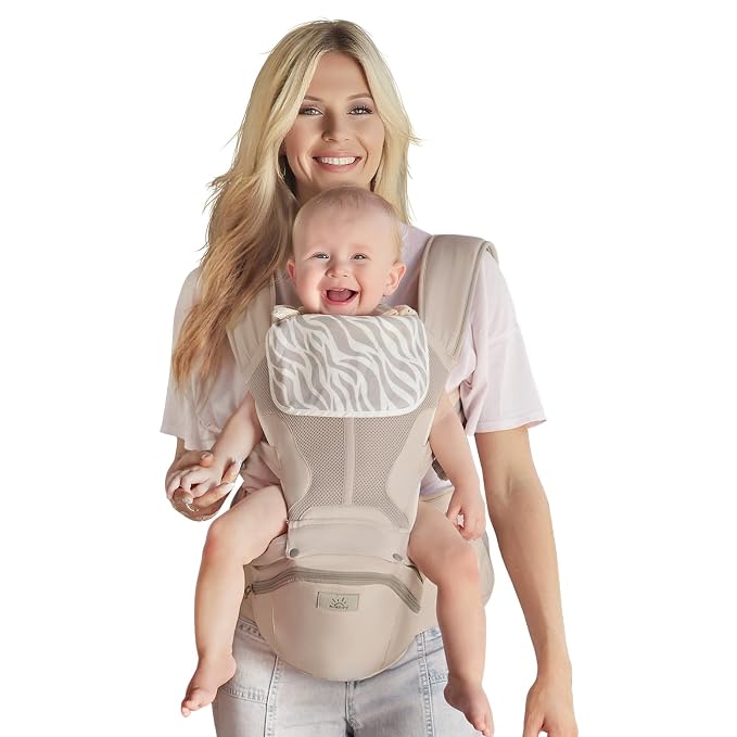 MOMTORY Carryall™ Pro Baby Carrier, Safety-Certified 6-in-1 Baby Carrier