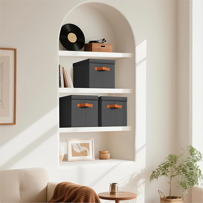 Storage Bins with Lids