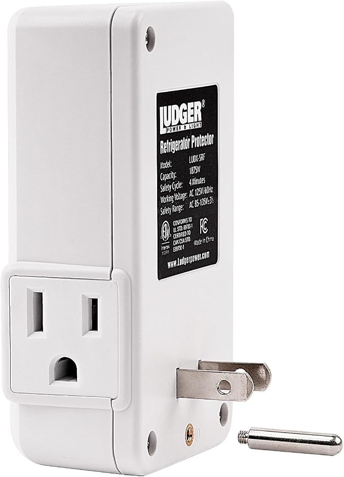 Ludger Power Surge Protector for Appliances, ETL Certified, Unique Side Socket