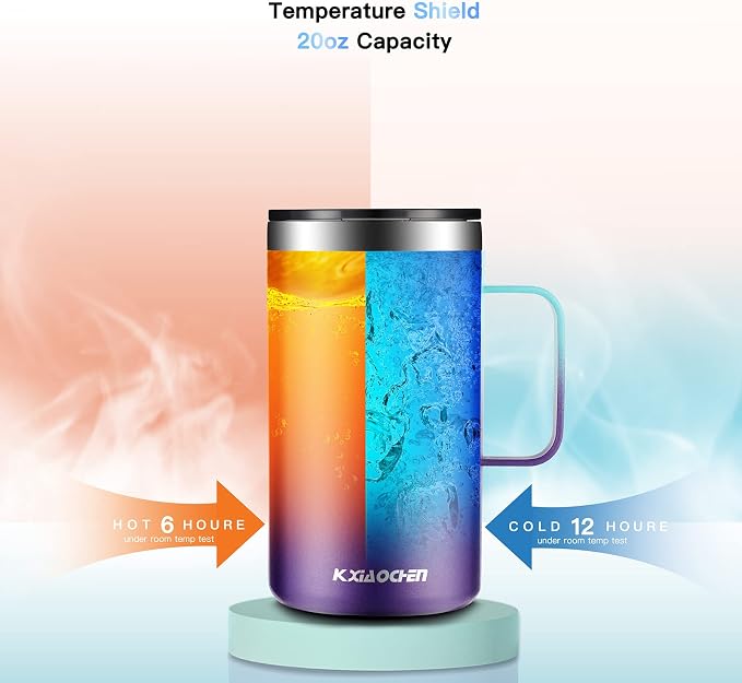KXIAOCHEN 20oz Insulated Coffee Mug