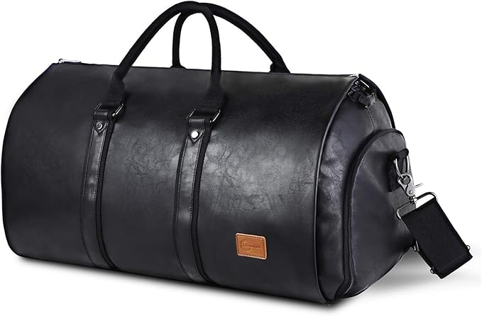 seyfocnia Convertible Travel Garment Bag, Carry on Garment Duffel Bag