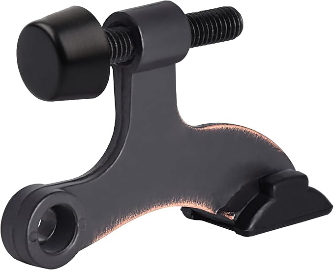 HOMOTEK 36 Pack Hinge Pin Oil Rubbed Bronze Door Stopper, Adjustable Deluxe