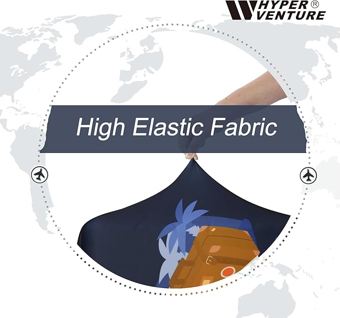 HYPER VENTURE Washable Luggage Cover