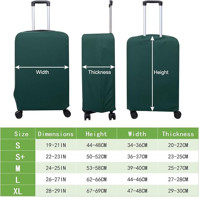 PATIKIL Luggage Cover, Suitcases Covers Elastic Carry on Cover Protector