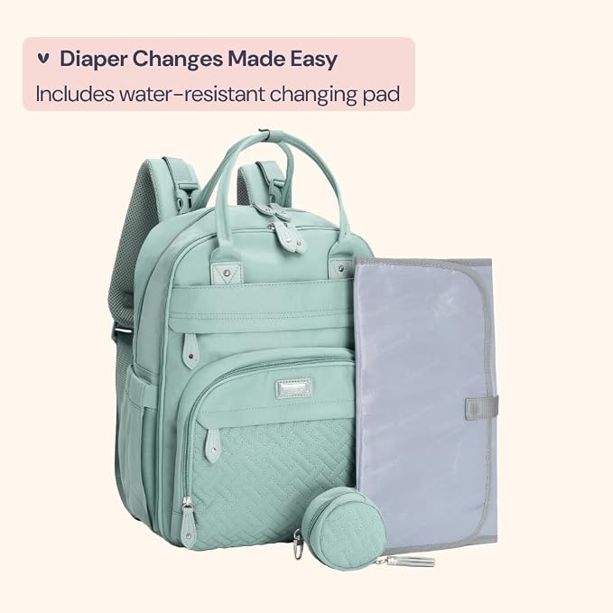 BabbleRoo Diaper Bag Backpack