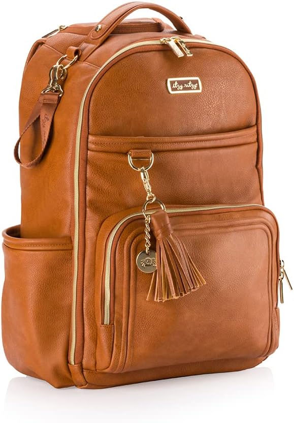 Itzy Ritzy Diaper Bag Backpack – Large Capacity Boss Plus Baby Backpack Diaper