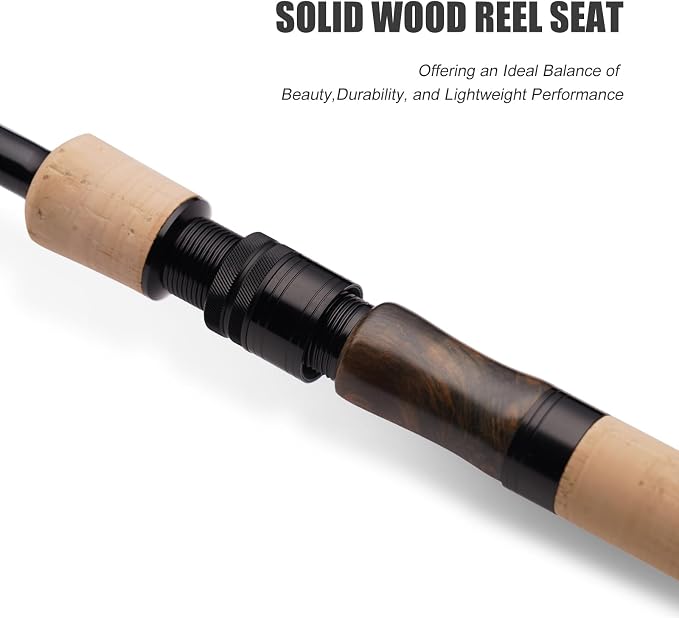 PURELURE Telescopic Fishing Rod Ultralight or Light, Carbon Fiber Rod Spinning