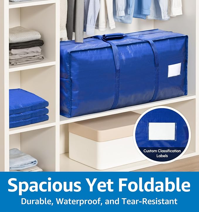 6 Pack Heavy Duty Moving Bags