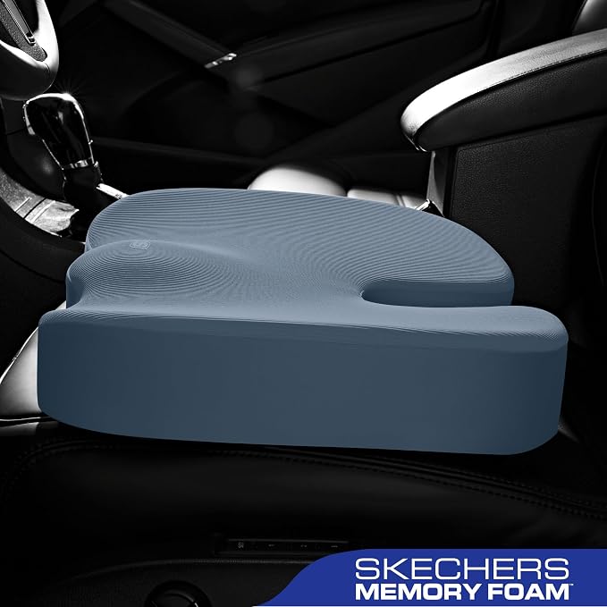 Skechers Memory Foam Seat Cushion, Office Chair Cushion