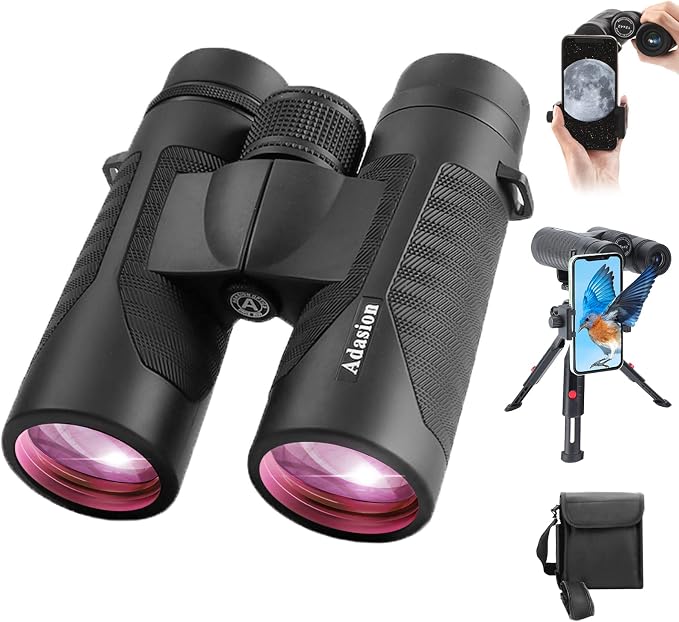 12x42 HD Binoculars for Adults High Powered