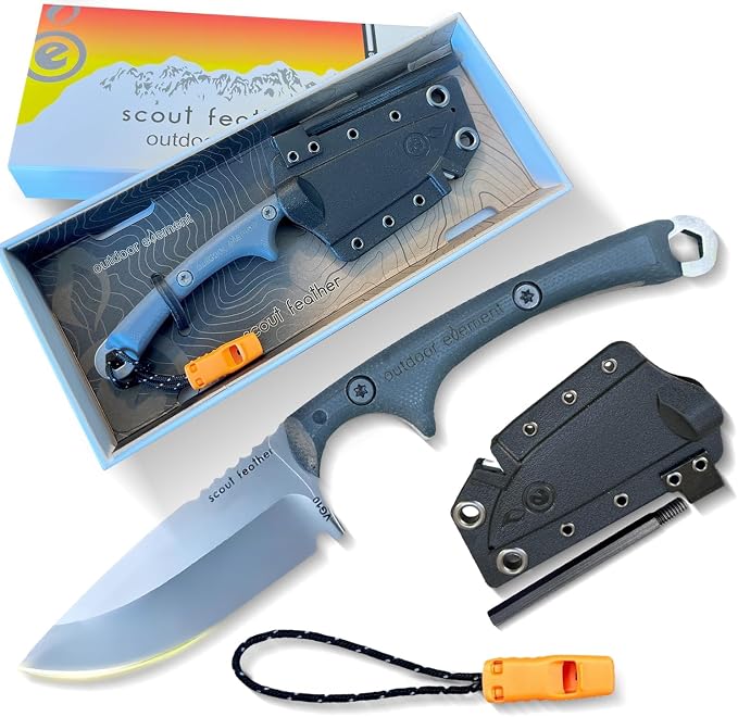 Scout Feather - Fixed Blade Survival Knife
