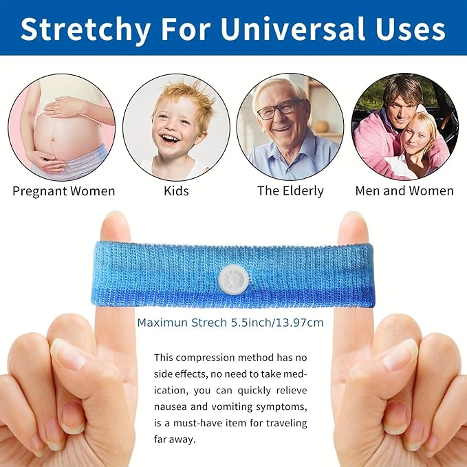 Motion Sickness bands/Acupressure Nausea Wristband