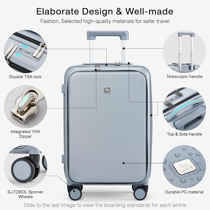 Hanke Grace Carry On Luggage