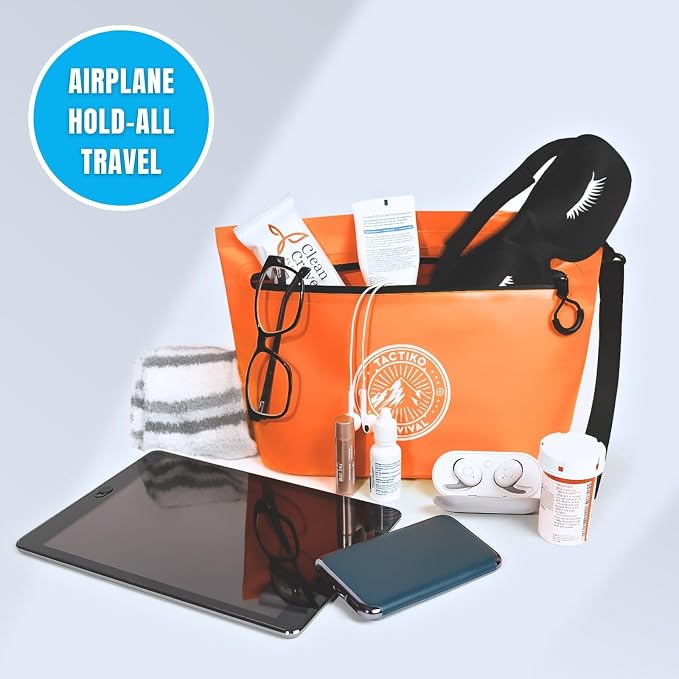 Tactiko Heavy-Duty Splash Water Resistant Zipper Pouches - 3L Hold-All