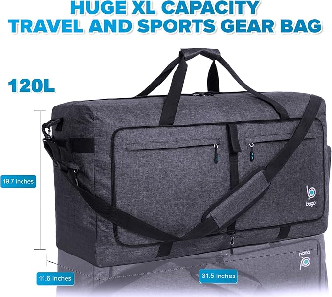 Bago Large Foldable Duffel Bags