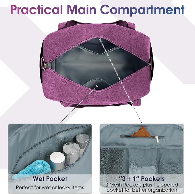 Narwey 18" Carry on Bag Underseat