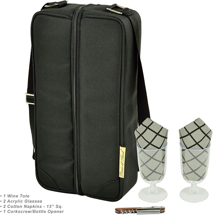 Picnic at Ascot Insulated Wine Tote