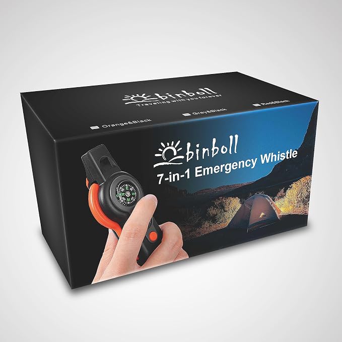Emergency Survival Function Whistle, Outdoor Multifunctional Tool Safety Whistle