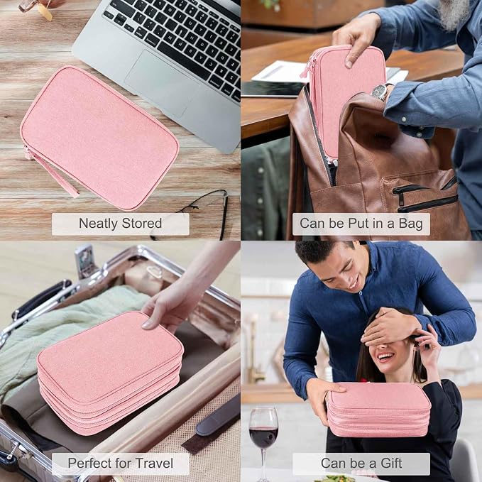 FYY Electronic Organizer, Large Travel Cable Organizer Bag Pouch Electronic